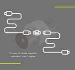 TV Aerial Connectors - 2 Male 2 Female