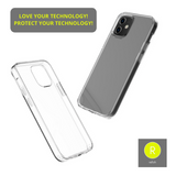 Relloh Shockproof Clear Case, Anti-Scratch Clear Back, HD Clear