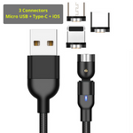 Relloh 3-in-1 Magnetic Charging Cable